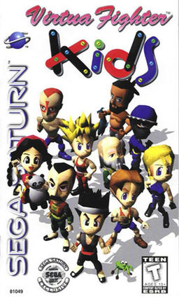 Cover of Virtua Fighter Kids
