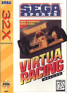 Cover of Virtua Racing Deluxe