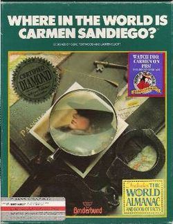 Cover of Where in the World Is Carmen Sandiego? (1985)