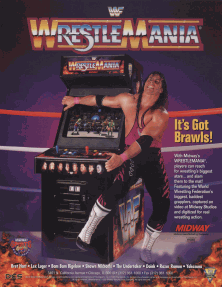 Cover of WWF WrestleMania: The Arcade Game