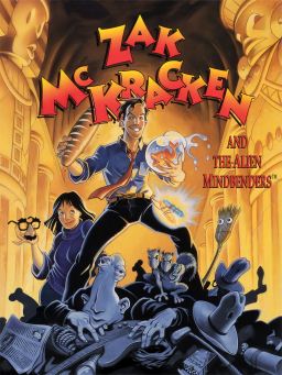 Cover of Zak McKracken and the Alien Mindbenders