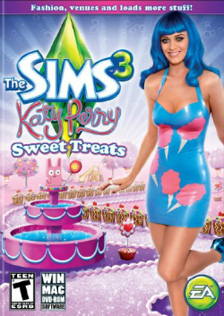 Cover of The Sims 3: Katy Perry - Sweet Treats