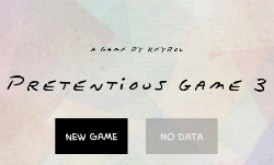 Cover of Pretentious Game 3