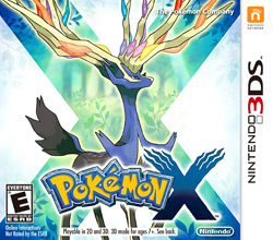 Cover of Pokémon X and Y