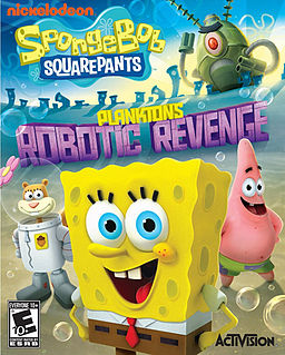 Cover of SpongeBob SquarePants: Plankton's Robotic Revenge