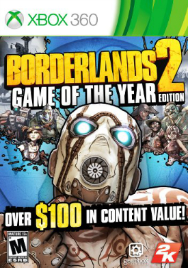 Cover of Borderlands 2: Game of the Year Edition