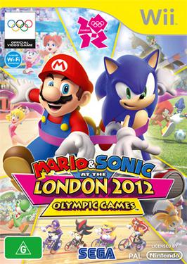 Cover of Mario & Sonic at the London 2012 Olympic Games
