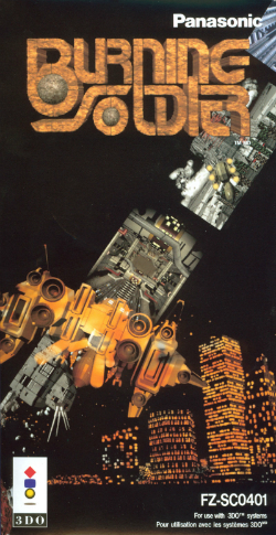 Cover of Burning Soldier