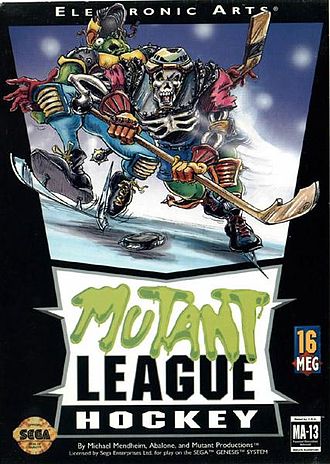 Cover of Mutant League Hockey