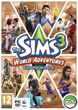 Cover of The Sims 3: World Adventures