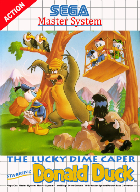 Cover of The Lucky Dime Caper Starring Donald Duck