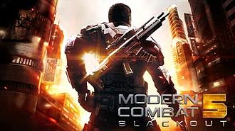Cover of Modern Combat 5: Blackout