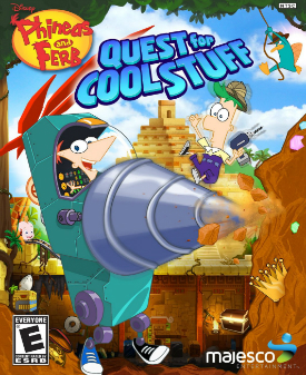Cover of Phineas and Ferb: Quest for Cool Stuff