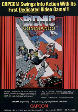 Cover of Bionic Commando (1987)