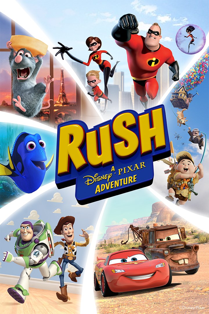 Cover of Rush: A Disney Pixar Adventure