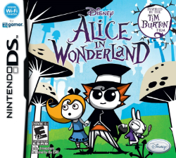 Cover of Alice in Wonderland (2010, DS)