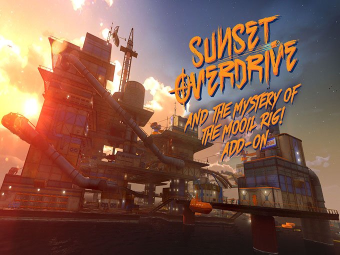 Cover of Sunset Overdrive: The Mystery of Mooil Rig DLC