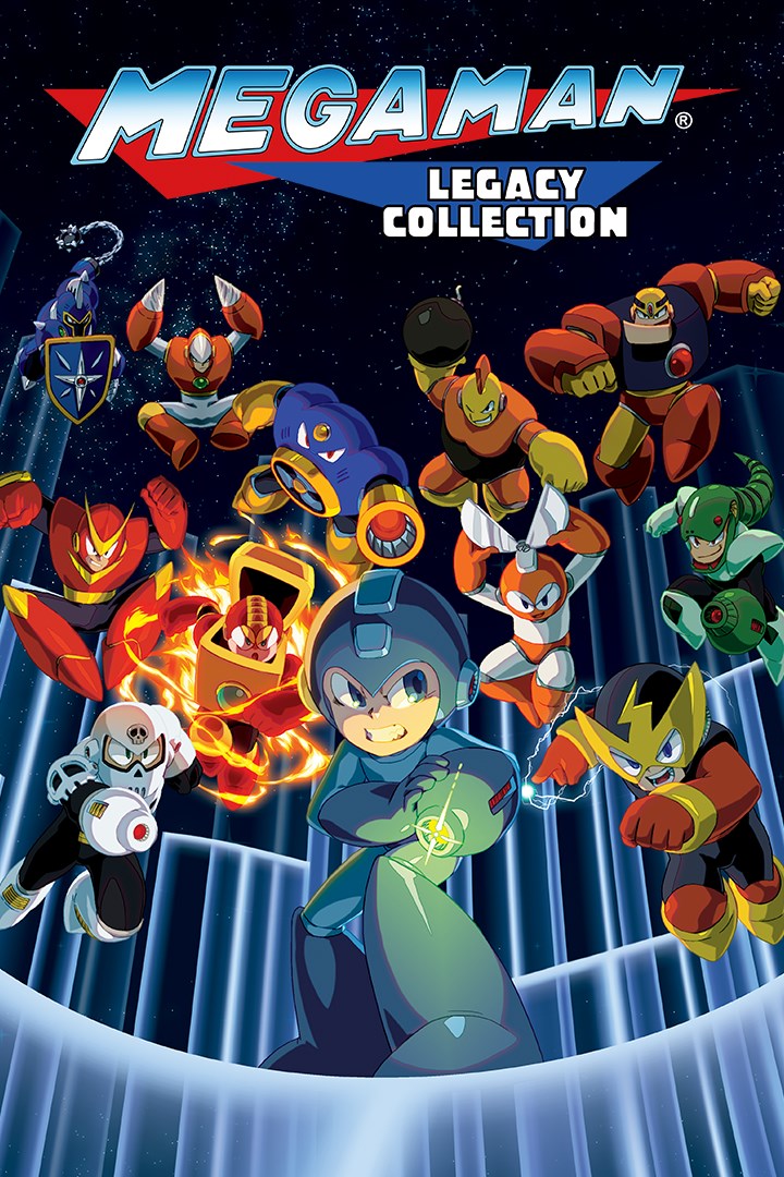 Cover of Mega Man Legacy Collection