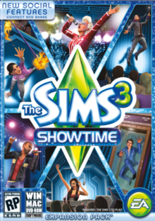 Cover of The Sims 3: Showtime