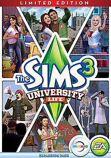 Cover of The Sims 3: University Life