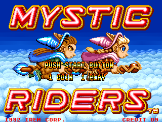 Cover of Mystic Riders