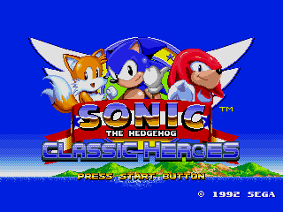 Cover of Sonic Classic Heroes