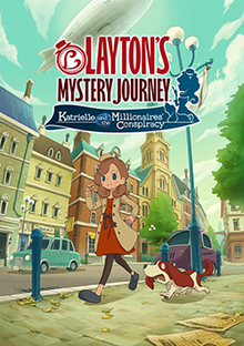 Cover of Layton's Mystery Journey: Katrielle and the Millionaires' Conspiracy