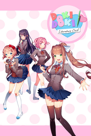 Carátula de Doki Doki Literature Club!