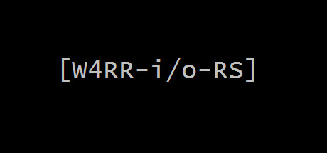 Cover of W4RR-i/o-RS