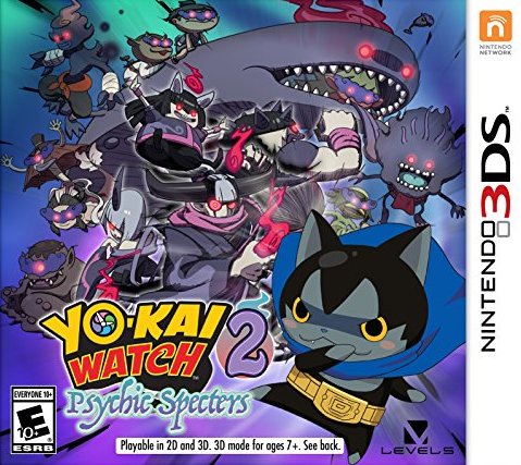 Cover of Yo-kai Watch 2: Psychic Specters