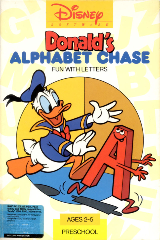 Cover of Donald's Alphabet Chase