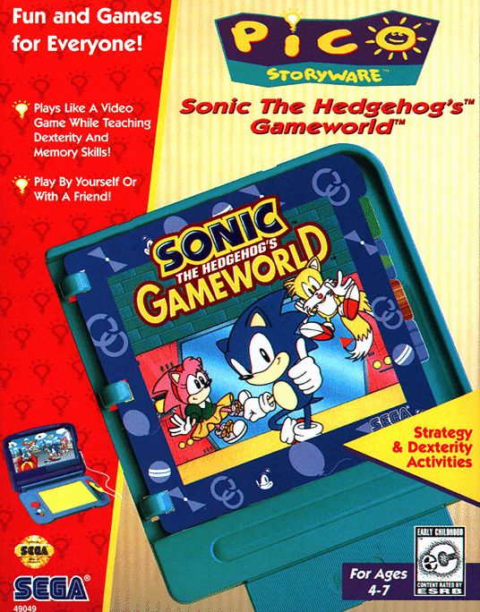 Cover of Sonic the Hedgehog's Gameworld