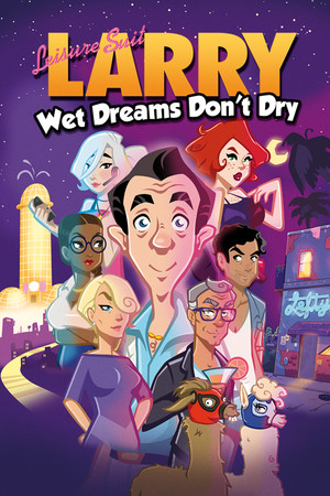 Cover of Leisure Suit Larry - Wet Dreams Don't Dry