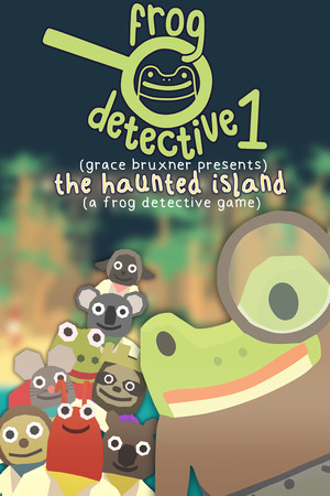 Cover of The Haunted Island, a Frog Detective Game