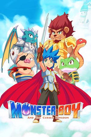 Cover of Monster Boy and the Cursed Kingdom
