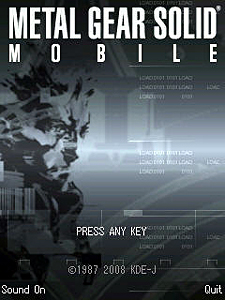 Cover of Metal Gear Solid Mobile