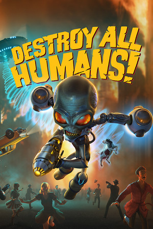 Cover of Destroy All Humans! (2020)