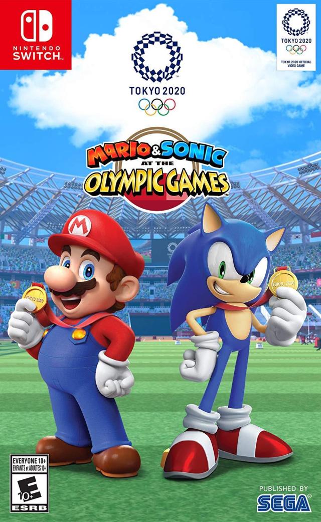 Cover of Mario & Sonic at the Olympic Games: Tokyo 2020