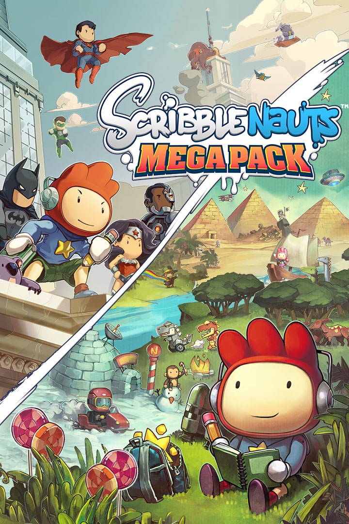 Cover of Scribblenauts Mega Pack