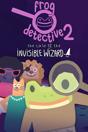 Cover of Frog Detective 2: The Case of the Invisible Wizard