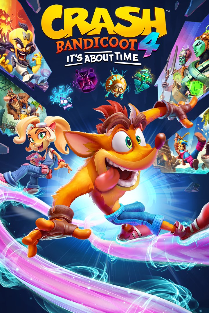 Cover of Crash Bandicoot 4: It's About Time