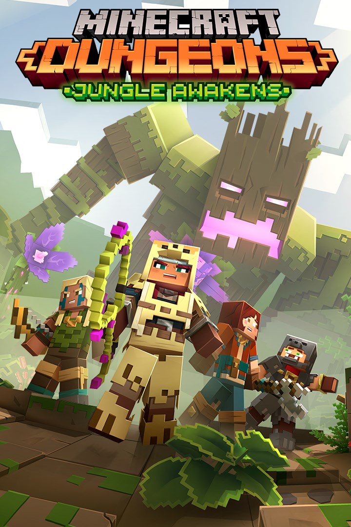 Cover of Minecraft Dungeons: Jungle Awakens