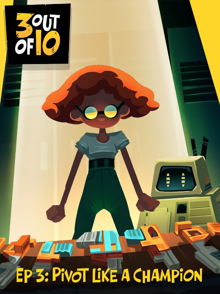 Cover of 3 out of 10, EP 3: "Pivot Like A Champion"