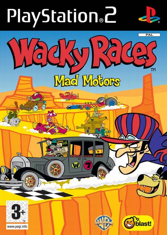 Cover of Wacky Races: Mad Motors