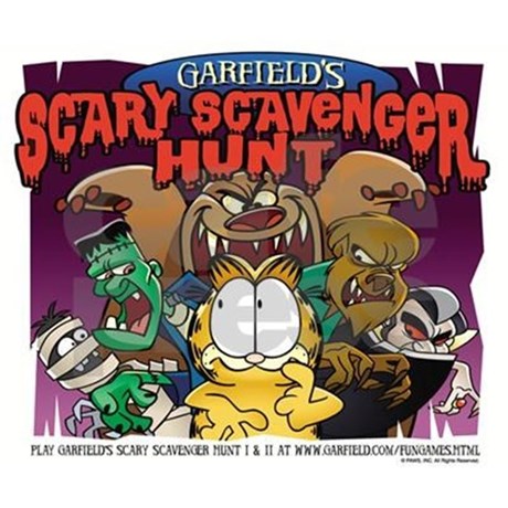 Cover of Garfield's Scary Scavenger Hunt