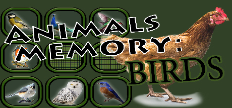 Cover of Animals Memory: Birds