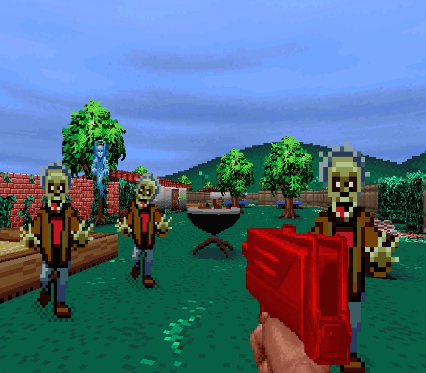 Carátula de Zombies Ate My Neighbors TC
