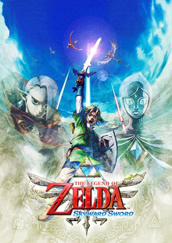 Cover of The Legend of Zelda: Skyward Sword HD