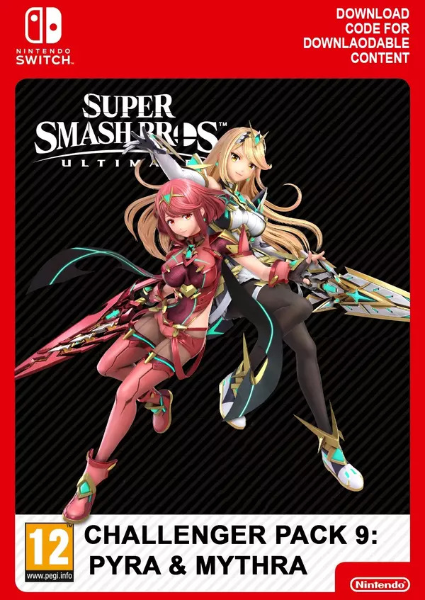 Cover of Super Smash Bros. Ultimate - Challenger Pack 9: Pyra & Mythra