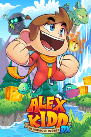 Cover of Alex Kidd in Miracle World DX